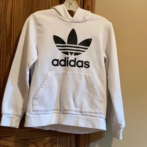 Really cute sweatshirt black and white Adidas.